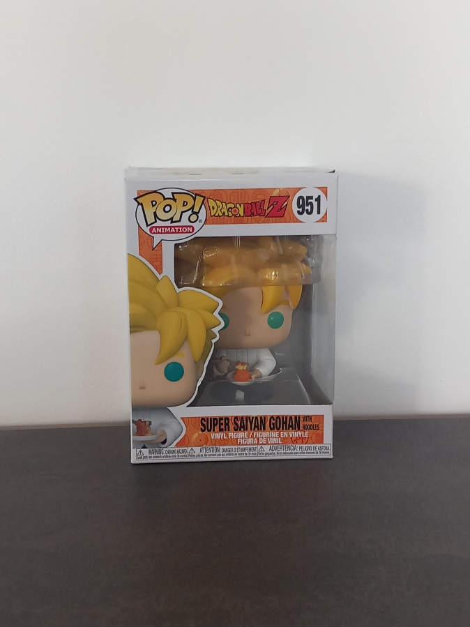 Figurine Funko POP Dragon Ball Z N°951 Super Saiyan Gohan with noodles