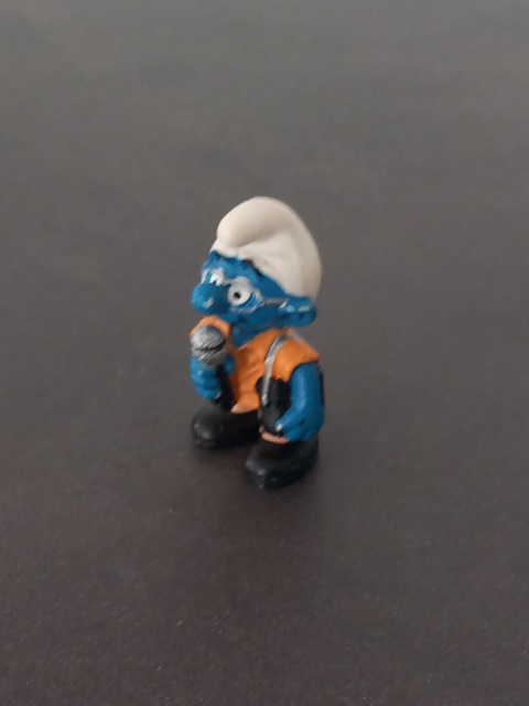 Schtroumpf journaliste 2000 Schleich Peyo Germany