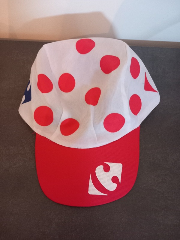 Tour de France - Casquette à poids meilleur grimpeur - Carrefour - Goodies Objet Publicitaire
