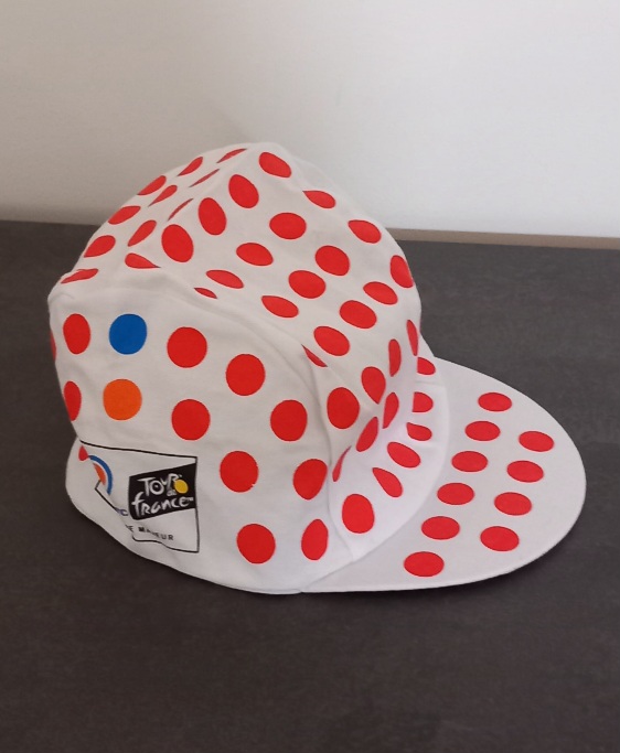 Tour de France - Casquette maillot à poids du mailleur grimpeur - E Leclerc - Goodies Objet Publicitaire