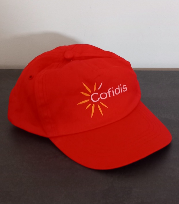 Tour de France - Casquette rouge - Cofidis - Goodies Objet Publicitaire