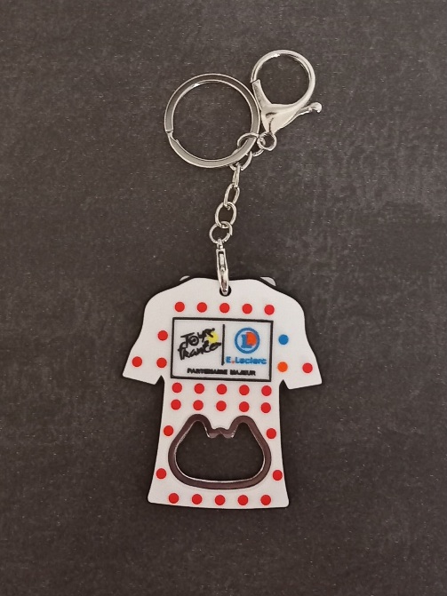 Tour de France - Porte clé décapsuleur - E. Leclerc - Goodies Objet Publicitaire